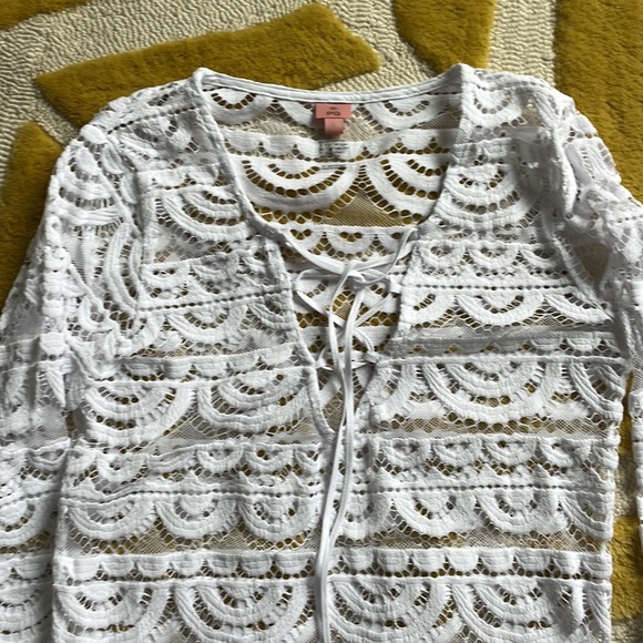 New WOT PilyQ Kids Swim Coverup Size L - Picture 4 of 7